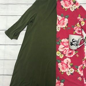 Agnes & Dora NWT 3/4 Sleeve Swing tunic